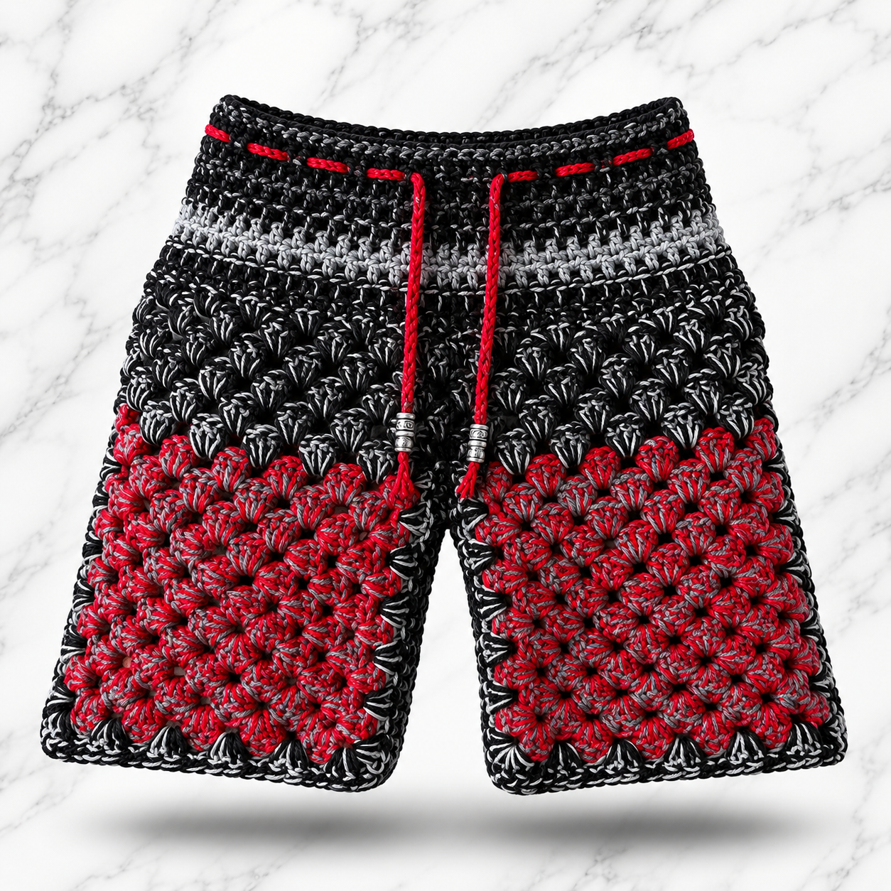 Red & Black Silverstone CBC Shorts