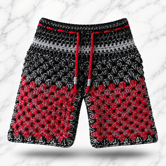 Red & Black Silverstone CBC Shorts