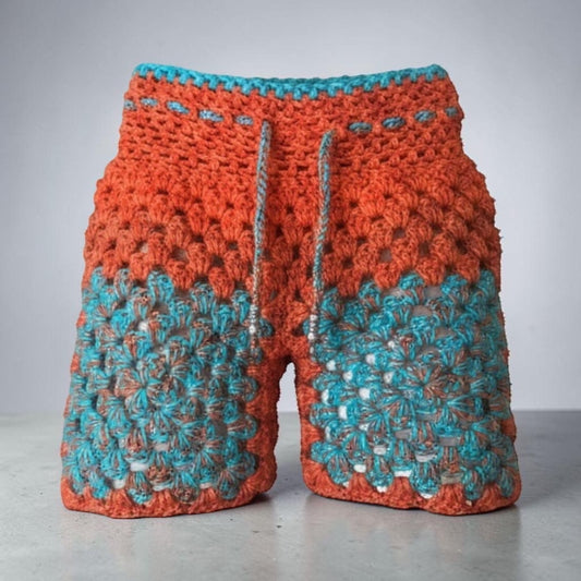 Turquoise & Tangerine CBC Shorts